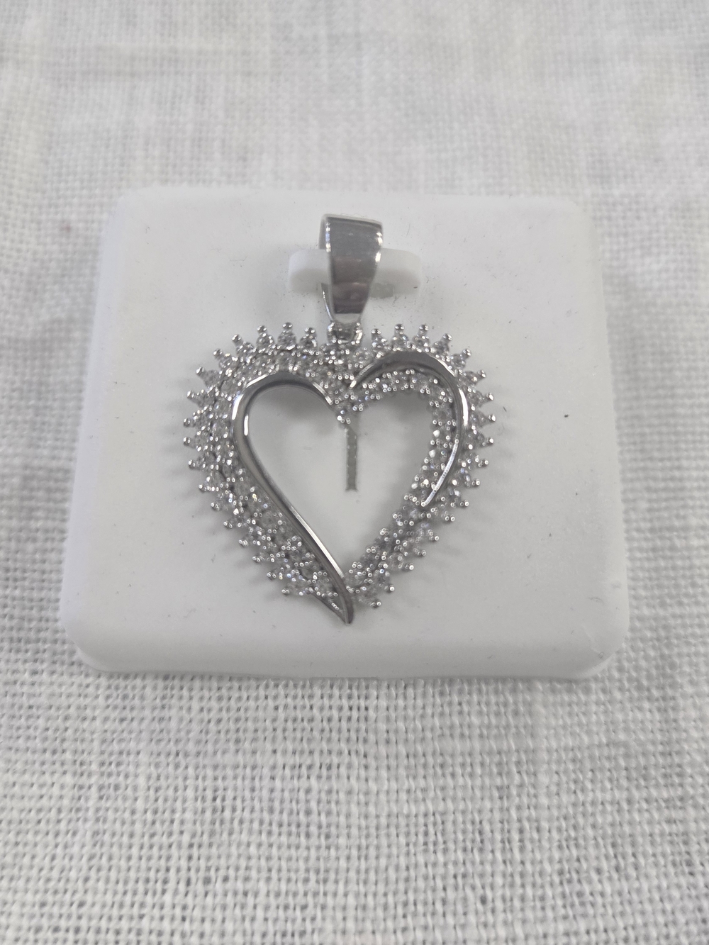 925 Sterling Silver Heart Pendant